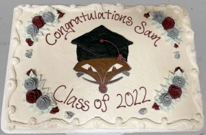 Grad cake 1